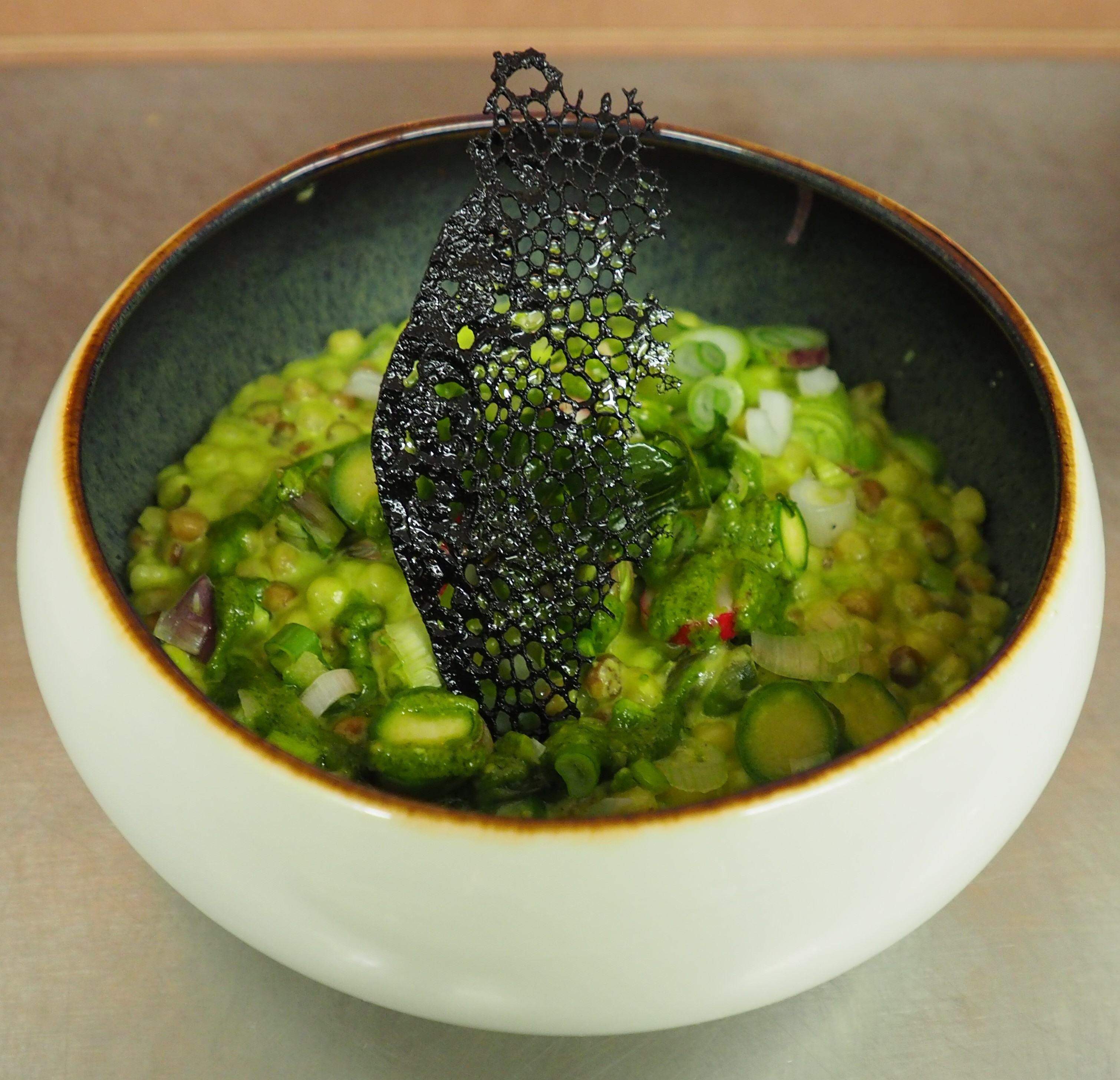 Fregola sarde aux légumes